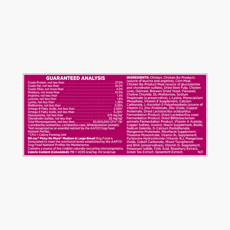 Bil-Jac Picky No More para razas medianas y grandes - Imagen 3