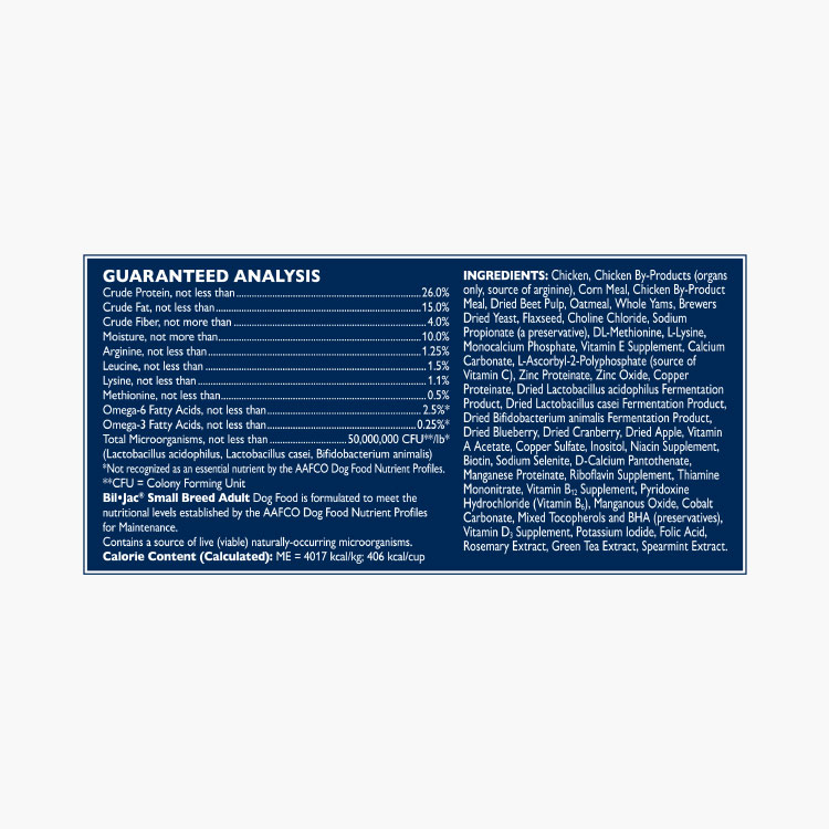 Bil-Jac Adulto de raza pequeña - Imagen 3