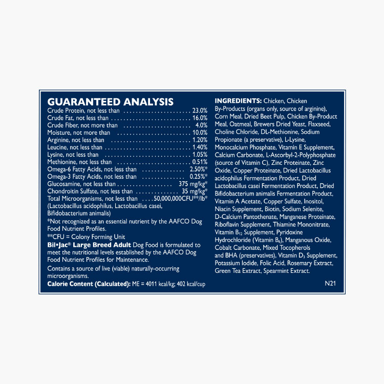 Bil-Jac Adulto de raza grande - Imagen 3
