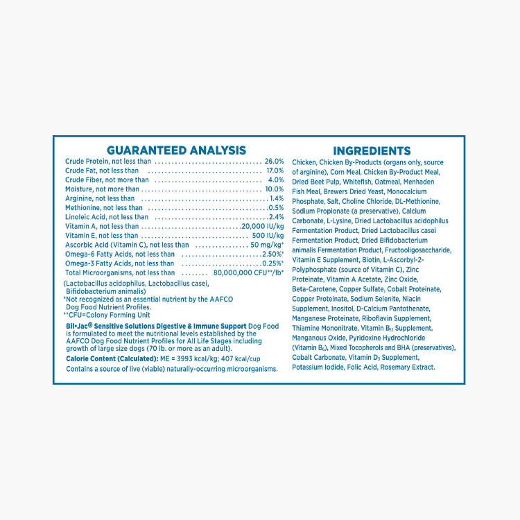Bil-Jac Soluciones Sensitive para la digestión y el sistema inmunitario - Imagen 3