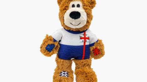 Oso de peluche Wild Knots para perro del Mundial Inglaterra