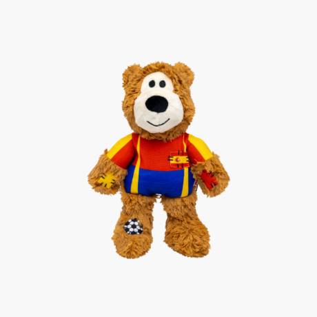 Oso de peluche Wild Knots para perro del Mundial España