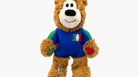 Oso de peluche Wild Knots para perro del Mundial Italia