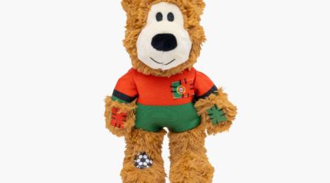 Oso de peluche Wild Knots para perro del Mundial Portugal