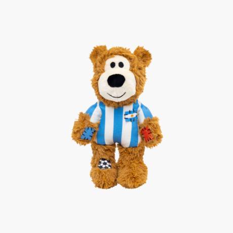 Oso de peluche Wild Knots para perro del Mundial Argentina