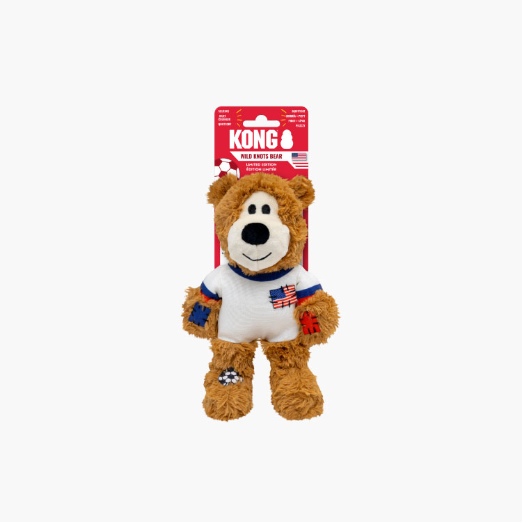 Oso de peluche Wild Knots para perro del Mundial USA - Imagen 4