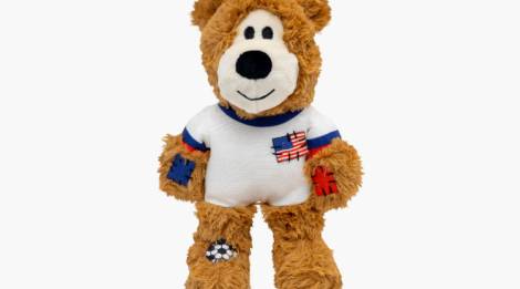 Oso de peluche Wild Knots para perro del Mundial USA