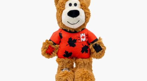 Oso de peluche Wild Knots para perro del Mundial Canada