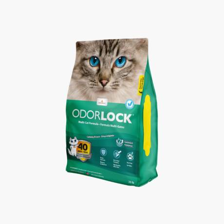 Arena aglutinante de arcilla Odour Lock aroma brisa calmante para gato