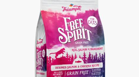Triumph Free Spirit Gato Salmón Deshuesado y Garbanzos